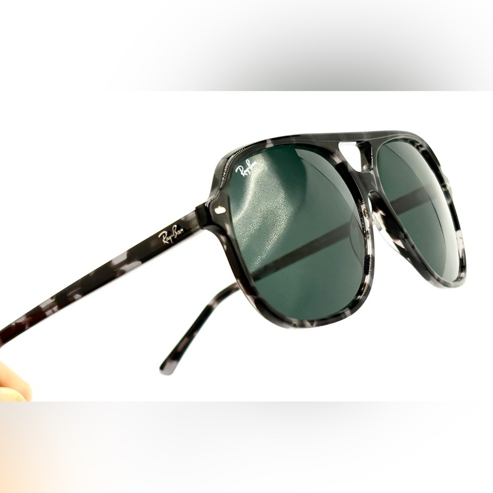 Ray-Ban RB2198 Bill Sunglasses 1333/48 Grey Tortoise 60-145 W/ Case & Box - Picture 2 of 16